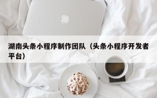溧阳湖南头条小程序制作团队（头条小程序开发者平台）